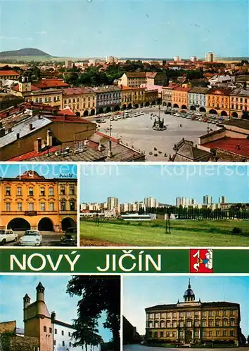 AK / Ansichtskarte Novy_Jicin_Neutitschein Leninovo namesti Restaurant U jelena 