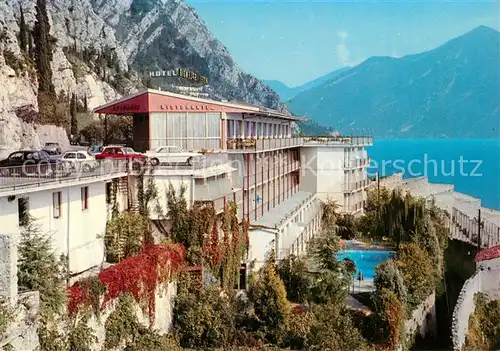 AK / Ansichtskarte Limone_sul_Garda Hotel Splendid Pool Limone_sul_Garda