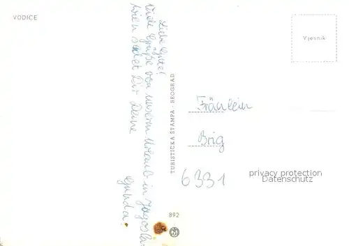 AK / Ansichtskarte Vodice  Vodice