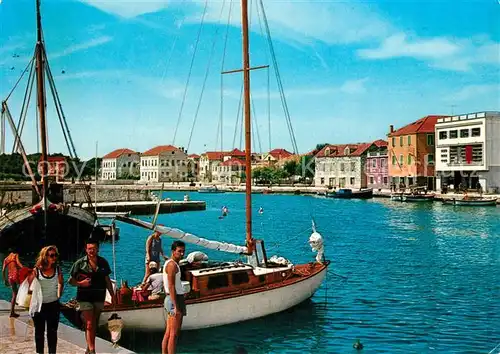 AK / Ansichtskarte Vodice Hafen Vodice