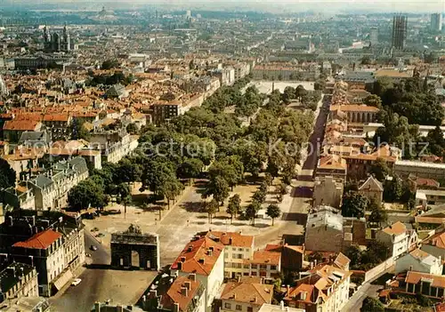 AK / Ansichtskarte Nancy_Lothringen Fliegeraufnahme Cours Leopold Porte Desilles Nancy Lothringen
