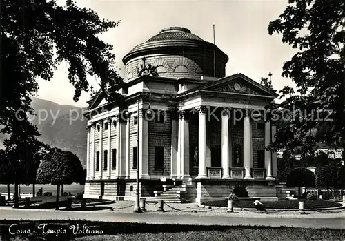 AK / Ansichtskarte Como_Lago_di_Como Temple Voltiano Como_Lago_di_Como