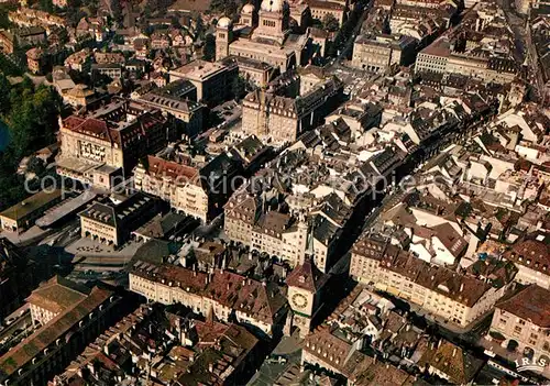 AK / Ansichtskarte Bern_BE Fliegeraufnahme Altstadt Bern_BE