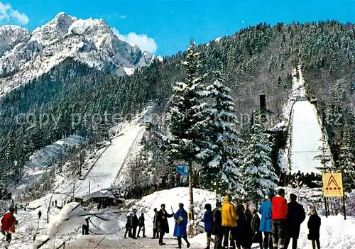 AK / Ansichtskarte Planica Sprungschanze 