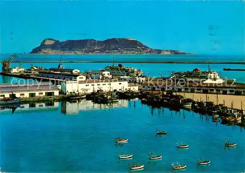 AK / Ansichtskarte Algeciras Puerto Fliegeraufnahme Gibraltar Algeciras