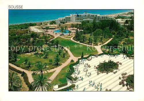 AK / Ansichtskarte Sousse Fliegeraufnahme Hotels Marhaba und Marhaba Beach Sousse