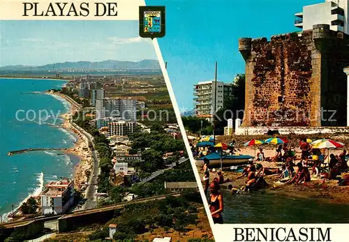 AK / Ansichtskarte Benicasim Vue panoramique Las Villas Playa Torre de San Vicente Benicasim