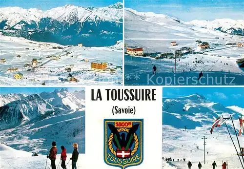 AK / Ansichtskarte La_Toussuire Village dans les Alpes Sports d hiver 