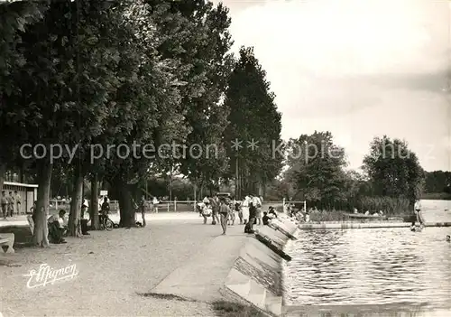 AK / Ansichtskarte Montereau Fault Yonne La plage Montereau Fault Yonne