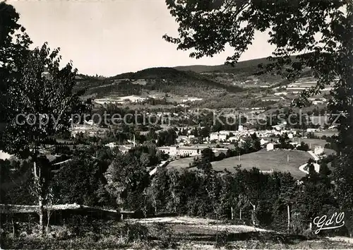 AK / Ansichtskarte Vertolaye Vue generale cote sud Vertolaye