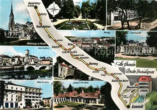 AK / Ansichtskarte Domremy la Pucelle_Vosges Route a Luxeuil Impressions de la region Domremy la Pucelle_Vosges