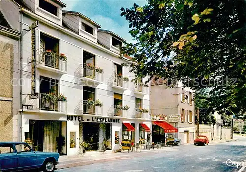 AK / Ansichtskarte La_Roche Posay Hotel de l Esplanade La_Roche Posay