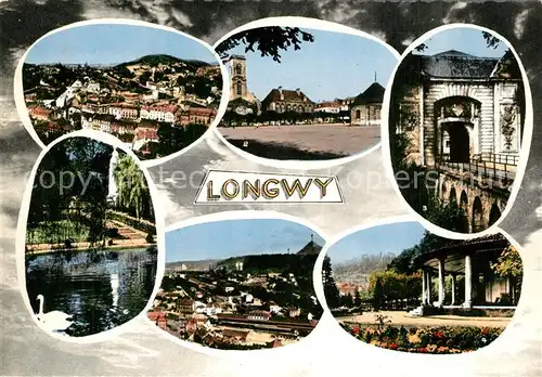 AK / Ansichtskarte Longwy_Lothringen Vue generale Longwy Haut Parc des Recollets Longwy Lothringen