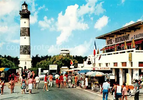 AK / Ansichtskarte Ile_d_Oleron Phare de Chassiron Hotel Restaurant Ile_d_Oleron