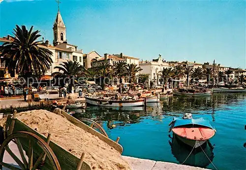 AK / Ansichtskarte Sanary sur Mer Le port bateaux de peche Sanary sur Mer