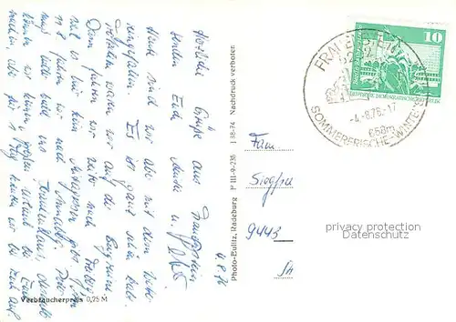 AK / Ansichtskarte Frauenstein_Sachsen Stadtansichten Frauenstein_Sachsen