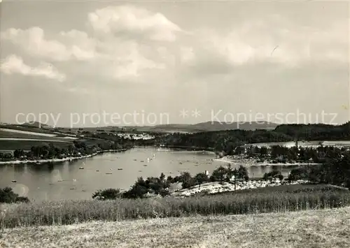 AK / Ansichtskarte Dippoldiswalde_Osterzgebirge Landschaftspanorama Talsperre Malter Dippoldiswalde