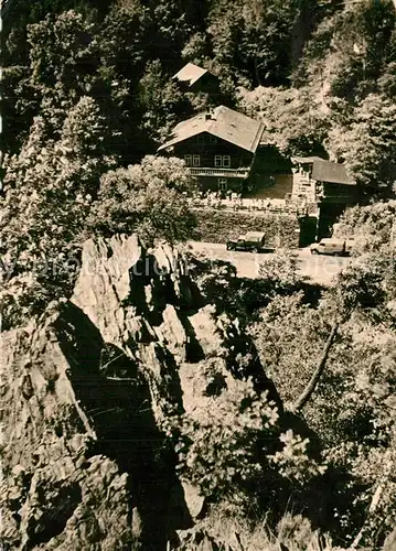 AK / Ansichtskarte Schwarzburg_Thueringer_Wald Gaststaette Schweizerhaus im Schwarzatal Schwarzburg_Thueringer