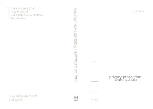 AK / Ansichtskarte Plauen_Vogtland Kemmlerturm Friedensbruecke Otto Grotewohl Platz Syratalbruecke Stadt der Spitzen Handwerk Plauen_Vogtland