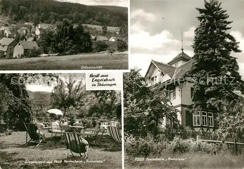 AK / Ansichtskarte Engelsbach Ortsansicht Liegewiese FDGB Ferienheim Franziska Engelsbach