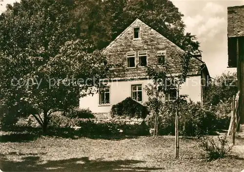 AK / Ansichtskarte Gruenbach_Vogtland Altes Forsthaus Gruenbach_Vogtland