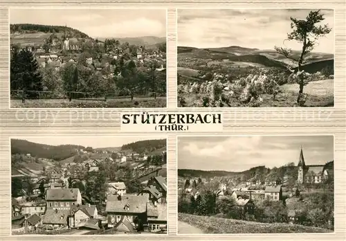 AK / Ansichtskarte Stuetzerbach Teilansichten Landschaftspanorama Stuetzerbach