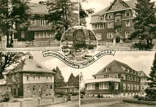 AK / Ansichtskarte Masserberg Augenheilstaetten Thueringer Wald Denkmal Masserberg