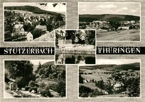 AK / Ansichtskarte Stuetzerbach Teilansichten Landschaftspanorama Stuetzerbach