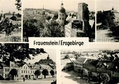 AK / Ansichtskarte Frauenstein_Sachsen Teilansichten Frauenstein_Sachsen