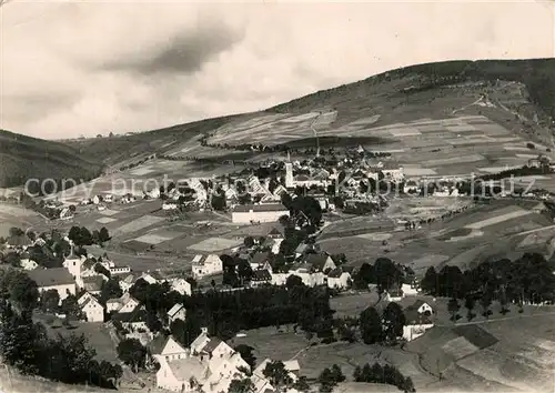 AK / Ansichtskarte Oberwiesenthal_Erzgebirge Panorama Kurort Oberwiesenthal Erzgebirge