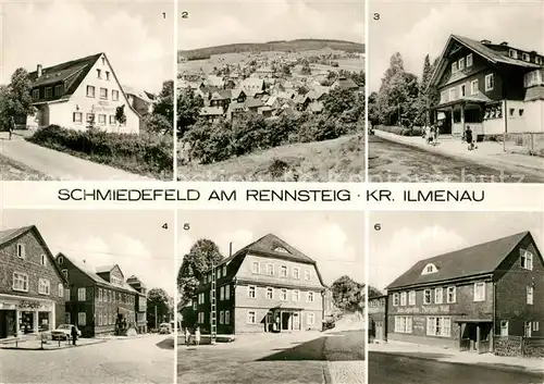 AK / Ansichtskarte Schmiedefeld_Rennsteig Hotel Filmbuehne HO Gaststaette Gasthaus Logierhaus Thueringer Wald Schmiedefeld_Rennsteig