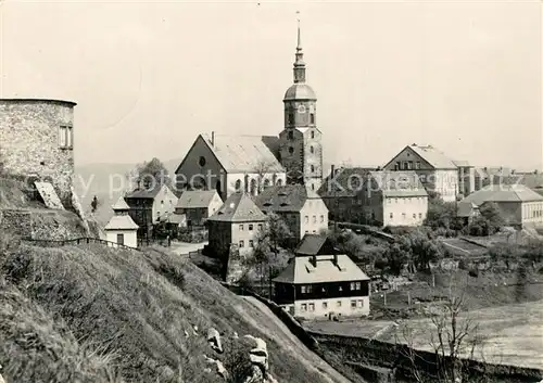 AK / Ansichtskarte Dohma Ortsansicht Burgstadt mit Kirche Dohma