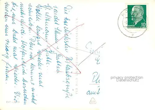 AK / Ansichtskarte Roebel_Mueritz Partie am Mueritzsee Kirche Seebadeanstalt Moenchteich Jugendherberge Philipp Mueller Roebel Mueritz