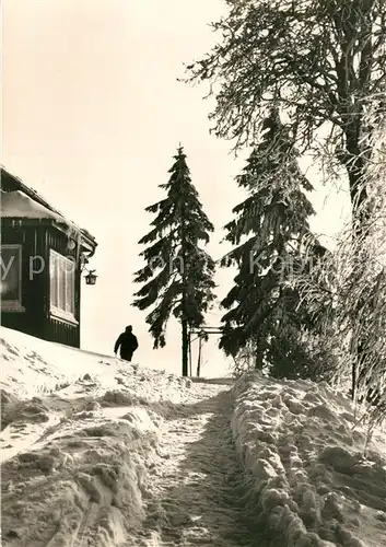 AK / Ansichtskarte Muehlleiten_Vogtland Impressionen im Winter Muehlleiten_Vogtland