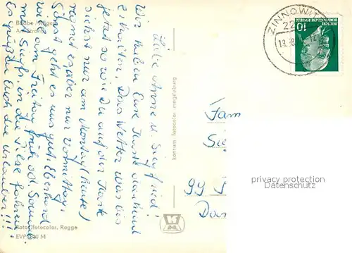 AK / Ansichtskarte Baabe_Ostseebad_Ruegen Strand Baabe_Ostseebad_Ruegen