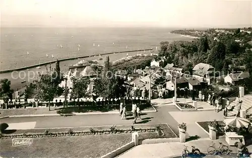 AK / Ansichtskarte Thonon les Bains Les Jardins et les Belvederes dominant le Lac Leman Thonon les Bains