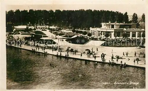 AK / Ansichtskarte Annecy le Vieux La Plage Annecy le Vieux