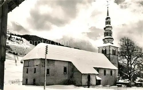 AK / Ansichtskarte La_Chapelle d_Abondance Eglise La_Chapelle d_Abondance