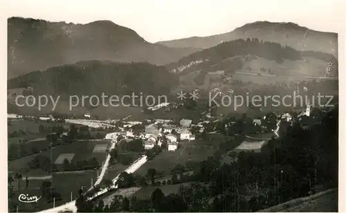 AK / Ansichtskarte Mieussy La Vallee cote Ouest Mieussy