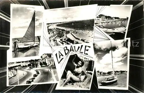 AK / Ansichtskarte La_Baule_sur_Mer La Plus Belle Plage d Europe La_Baule_sur_Mer