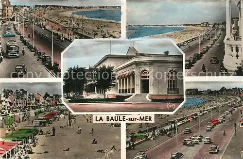 AK / Ansichtskarte La_Baule_sur_Mer Les Boulevards la Plage et le Casino La_Baule_sur_Mer