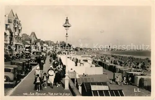 AK / Ansichtskarte La_Baule_sur_Mer Vue sur la plage La_Baule_sur_Mer