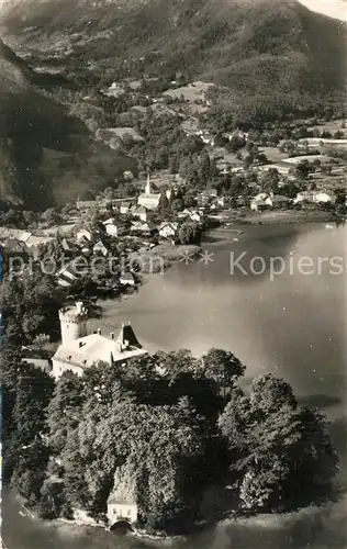 AK / Ansichtskarte Annecy_Haute Savoie Le Lac dAnnecy Presquile Annecy Haute Savoie