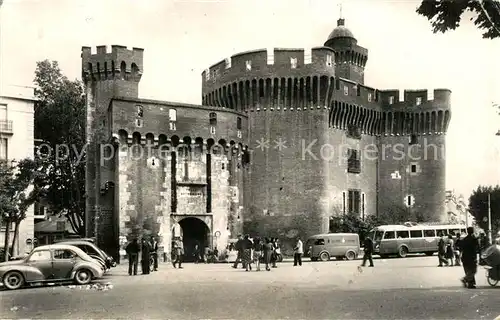 AK / Ansichtskarte Perpignan Le Castillet Ancien Chateau Fort et prison construit en briques Perpignan