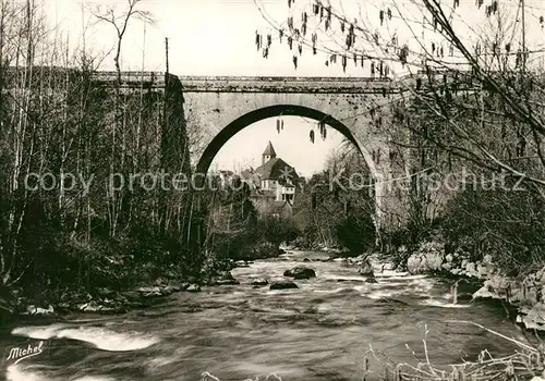 AK / Ansichtskarte Treignac Le Pont Finot Treignac