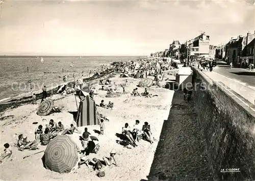 AK / Ansichtskarte Saint Aubin sur Mer_Calvados La Plage Saint Aubin sur Mer