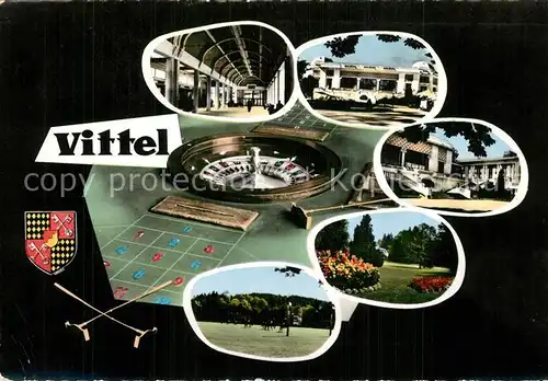 AK / Ansichtskarte Vittel Vue densemble Le Casino Vittel