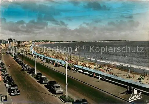 AK / Ansichtskarte La_Baule_sur_Mer Vue generale de la Plage vers Pornichet  La_Baule_sur_Mer