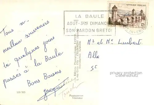 AK / Ansichtskarte La_Baule_sur_Mer Vue d ensemble La_Baule_sur_Mer