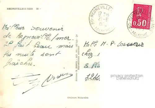 AK / Ansichtskarte Regneville sur Mer Vue d ensemble Regneville sur Mer